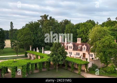 Schloss und Park branitz, cottbus, deutschland Stockfoto