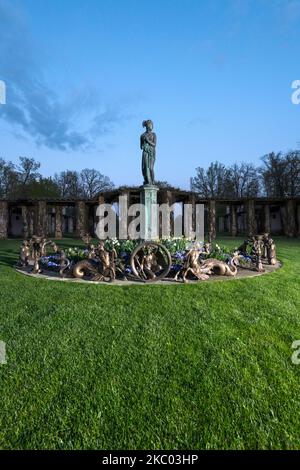 Schloss und Park branitz, cottbus, deutschland Stockfoto