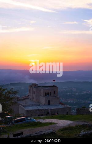 Skanderbeg Museum, Burg Kruja in Albanien Stockfoto