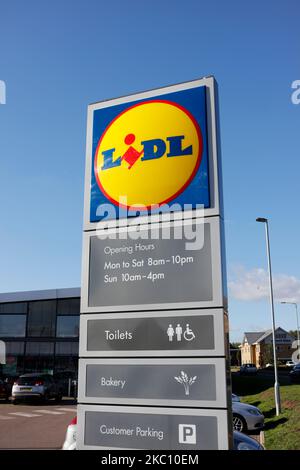 Lidl Supermarkt Stockfoto