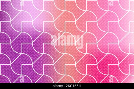 Abstrakt bunte geometrische Muster Hintergrund für Textil, Stoff, Backdrops, Tapeten und Oberfläche designs.gradient Mesh-Design Stock Vektor