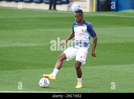 Vinicius Jr von Real Madrid während der La Liga Santander mach zwischen Levante und Real Madrid im Estadio de la Ceramica, am 4. Oktober 2020 in Vila-real Spanien (Foto: Maria Jose Segovia/NurPhoto) Stockfoto