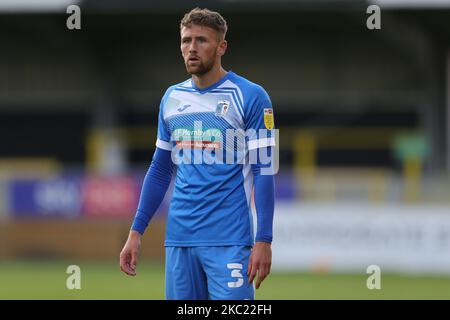 Chris Taylor von Barrow während des Sky Bet League 2-Spiels zwischen Harrogate Town und Barrow in Wetherby Road, Harrogate, England am 17.. Oktober 2020. (Foto von Mark Fletcher/MI News/NurPhoto) Stockfoto