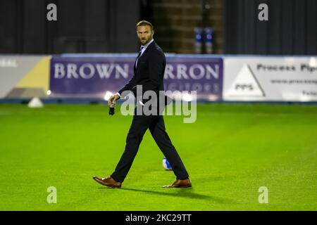 Bolton Wanderers Manager Ian Evatt während des Sky Bet League 2-Spiels zwischen Barrow und Bolton Wanderers in der Holker Street, Barrow-in-Furness am Dienstag, den 20.. Oktober 2020. (Foto von Mark Fletcher/MI News/NurPhoto) Stockfoto