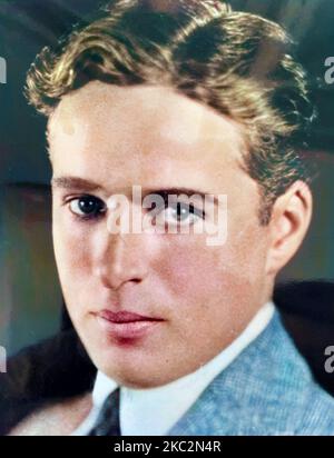 CHARLIE CHAPLIN (1889-1977) englischer Filmschauspieler und Regisseur um 1925. Stockfoto