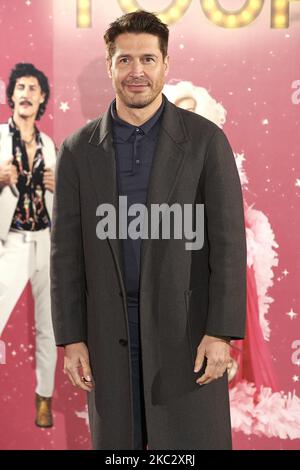 Jaime Cantizano nimmt am 29. Oktober 2020 an der Premiere von „La ultima Tourne“ im Calderon Theatre in Madrid, Spanien, Teil. (Foto von Carlos Dafonte/NurPhoto) Stockfoto