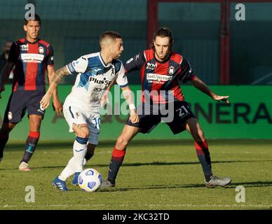 Alejandro Gomez von Atalanta BC während der Serie A Spiel zwischen FC Crotone und Atalanta am 31. Oktober 2020 Stadion 'Ezio Scida' in Crotone, Italien (Foto von Gabriele Maricchiolo/NurPhoto) Stockfoto