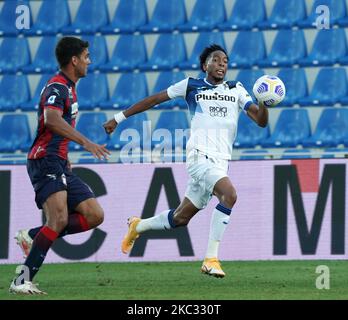 Johan Mojica von Atalanta BC während der Serie Ein Spiel zwischen FC Crotone und Atalanta am 31. Oktober 2020 Stadion 'Ezio Scida' in Crotone, Italien (Foto von Gabriele Maricchiolo/NurPhoto) Stockfoto