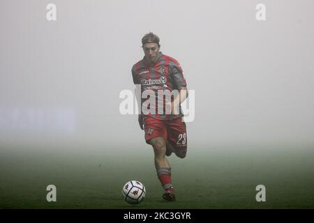 Alessandro Crescenzi beim Spiel der Serie BKT zwischen Cremonese und Vicenza im Stadio Giovanni Zini am 7. November 2020 in Cremona, Italien. (Foto von Emmanuele Ciancaglini/NurPhoto) Stockfoto