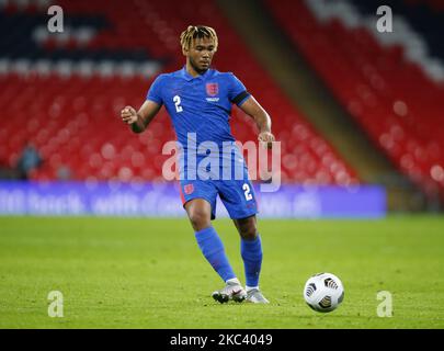 WEMBLEY, Großbritannien, 12. NOVEMBER: Reece James (Chelsea) aus England im Einsatz während der Internationalen Freundschaftsszene zwischen England und der Republik Irland am 12.. November 2020 im Wembley-Stadion in London (Foto von Action Foto Sport/NurPhoto) Stockfoto
