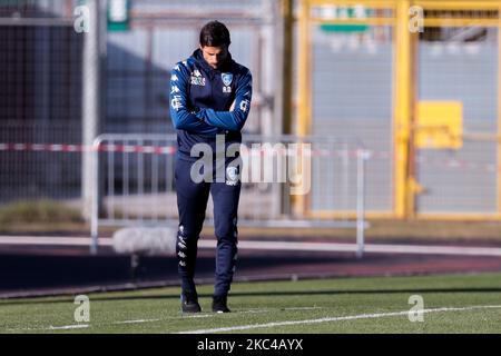 Alessio Dionisi beim Spiel der Serie BKT zwischen Cittadella und Empoli im Stadio Pier Cesare Tombolato am 21. November 2020 in Cittadella, Italien. (Foto von Emmanuele Ciancaglini/NurPhoto) Stockfoto