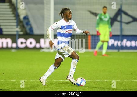 QPRs Osman Kakay beim Sky Bet Championship-Spiel zwischen den Queens Park Rangers und Rotherham United am Dienstag, dem 24.. November 2020, im Loftus Road Stadium in London. (Foto von Ian Randall/MI News/NurPhoto) Stockfoto