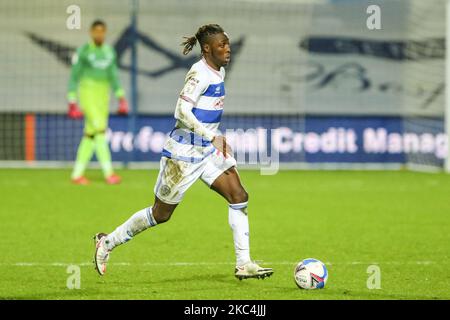 QPRs Osman Kakay beim Sky Bet Championship-Spiel zwischen den Queens Park Rangers und Rotherham United am Dienstag, dem 24.. November 2020, im Loftus Road Stadium in London. (Foto von Ian Randall/MI News/NurPhoto) Stockfoto