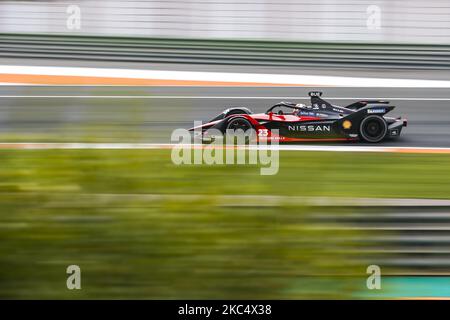 23 BUEMI Sebastien (SWI), Nissan e.Dams, Nissan IM02, Aktion während des offiziellen Vorsaison-Tests der ABB Formel-E-Meisterschaft auf dem Circuit Ricardo Tormo in Valencia am 28. November 29 und 1. Dezember in Spanien. (Foto von Xavier Bonilla/NurPhoto) Stockfoto