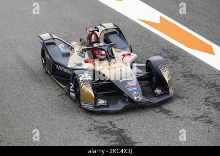 25 VERGNE Jean-Eric (FRA), DS Techeetah, DS E-Tense FE20, Aktion während des offiziellen Vorsaison-Tests der ABB Formel-E-Meisterschaft auf dem Circuit Ricardo Tormo in Valencia am 28. November 29 und 1. Dezember in Spanien. (Foto von Xavier Bonilla/NurPhoto) Stockfoto