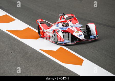 94 LYNN Alexandre (GBR), Mahindra Racing, Mahinda M7Electro, Action während des offiziellen Vorsaison-Tests der ABB Formel-E-Meisterschaft auf dem Circuit Ricardo Tormo in Valencia am 28. November 29 und 1. Dezember in Spanien. (Foto von Xavier Bonilla/NurPhoto) Stockfoto