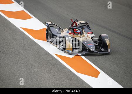 25 VERGNE Jean-Eric (FRA), DS Techeetah, DS E-Tense FE20, Aktion während des offiziellen Vorsaison-Tests der ABB Formel-E-Meisterschaft auf dem Circuit Ricardo Tormo in Valencia am 28. November 29 und 1. Dezember in Spanien. (Foto von Xavier Bonilla/NurPhoto) Stockfoto