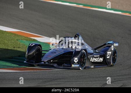 17 DE VRIES Nyck (NLD), Mercedes-Benz EQ Formula E Team, Mercedes-Benz EQ Silver Arrow 02, Aktion während des offiziellen Vorsaison-Tests der ABB Formel-E-Meisterschaft auf dem Circuit Ricardo Tormo in Valencia am 28. November 29 und 1. Dezember in Spanien. (Foto von Xavier Bonilla/NurPhoto) Stockfoto