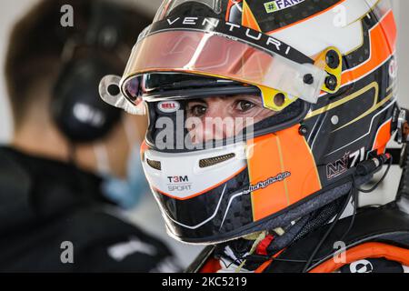 NATO Norman (FRA), ROKIT Venturi Racing, Mercedes-Benz EQ Silver Arrow 02, Portrait während des offiziellen Vorsaison-Tests der ABB Formel-E-Meisterschaft auf dem Circuit Ricardo Tormo in Valencia am 28. November 29 und 1. Dezember in Spanien. (Foto von Xavier Bonilla/NurPhoto) Stockfoto