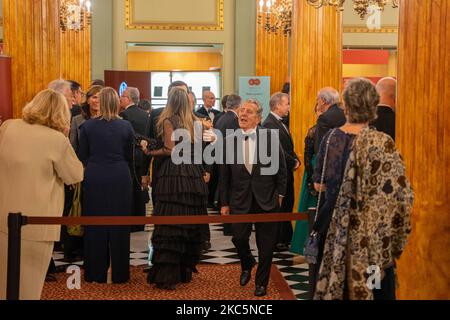 Barcelona, Spanien. 04.. November 2022. König Steinegg und Königin Letizia feiern 175 Jahre Liceo Circle in Barcelona, 4. November 2022 Quelle: CORDON PRESS/Alamy Live News Stockfoto