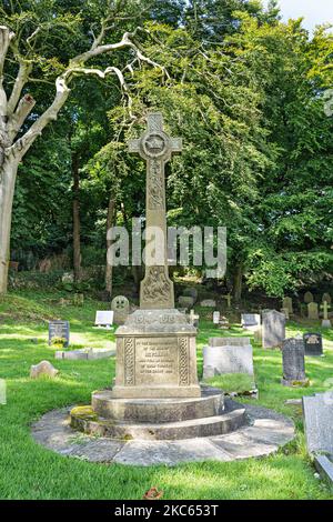 Kriegsdenkmal in der St. Peter’s Kirche, Heysham Stockfoto