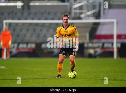 Alexander Ludwig von AC Horsens beim Superliga-Spiel zwischen AC Horsens und Brøndby in der CASA Arena, Horsens, Dänemark am 20. Dezember 2020. (Foto von Ulrik Pedersen/NurPhoto) Stockfoto