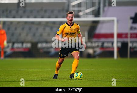 Alexander Ludwig von AC Horsens beim Superliga-Spiel zwischen AC Horsens und Brøndby in der CASA Arena, Horsens, Dänemark am 20. Dezember 2020. (Foto von Ulrik Pedersen/NurPhoto) Stockfoto