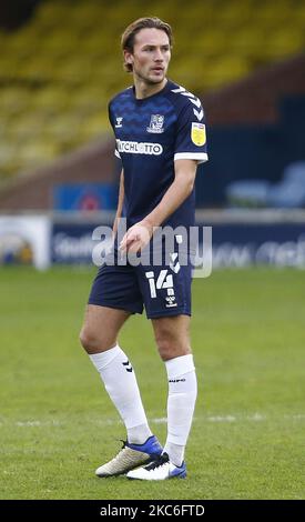 Rob Howard von Southend United während der Sky Bet League Two zwischen Southend United und Colchester United am 26.. Dezember 2020 im Roots Hall Stadium in Southend, Großbritannien (Foto by Action Foto Sport/NurPhoto) Stockfoto