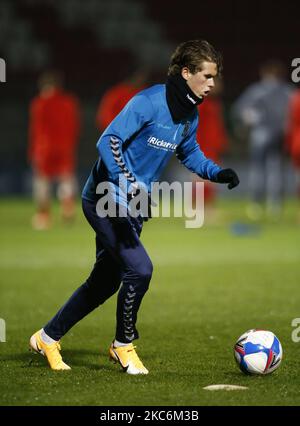 Rob Howard von Southend United während der Sky Bet League 2 zwischen Leyton Orient und Southend United am 29.. Dezember 2020 im Breyer Group Stadium in Leyton, Großbritannien (Foto by Action Foto Sport/NurPhoto) Stockfoto