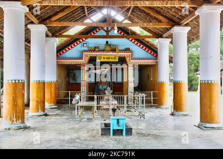 Vinayagar Hindu-Tempel in Jaffna, Sri Lanka. Dieser kleine Hindu-Tempel ist Lord Ganesh gewidmet. (Foto von Creative Touch Imaging Ltd./NurPhoto) Stockfoto