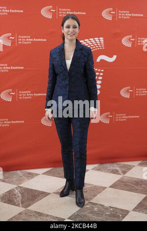 Andrea Levy während der Gala-Präsentation der Goldmedaillen und Ehrenprämien der Akademie, in Madrid (Spanien), am 18. März 2021. (Foto von Oscar Gonzalez/NurPhoto) Stockfoto