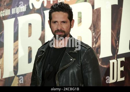 Harlys Becerra nimmt an der „LIBERTAD“-Premiere im Proyecciones Cinema in Madrid, Spanien Teil (Foto: Carlos Dafonte/NurPhoto) Stockfoto