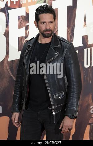 Harlys Becerra nimmt an der Premiere von „Libertad“ im Proyecciones Cinema am 25. März 2021 in Madrid, Spanien Teil (Foto von Oscar Gonzalez/NurPhoto) Stockfoto