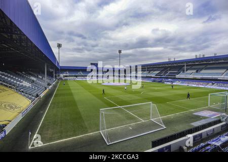 QPR Stadium vor dem Sky Bet Championship-Spiel zwischen Queens Park Rangers und Sheffield Wednesday im Loftus Road Stadium, London am 10.. April 2021. (Foto von Ian Randall/MI News/NurPhoto) Stockfoto