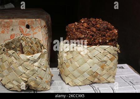 Tamarinde wird auf dem Chalai-Markt in der Stadt Thiruvananthapuram (Trivandrum), Kerala, Indien, verkauft. (Foto von Creative Touch Imaging Ltd./NurPhoto) Stockfoto