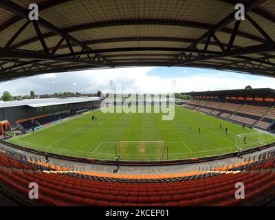 Das Hive, das während des FA Womens Cup 2020-21 zwischen Tottenham Hotspur und Sheffield United auf dem Hive am 16. Mai 2021 in Barnett, England, abgebildet wurde. (Foto von Federico Guerra Moran/NurPhoto) Stockfoto