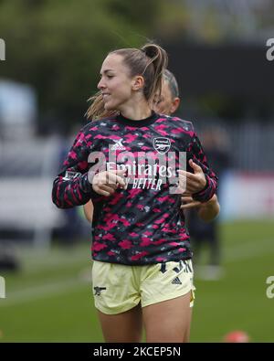 Lia Walti während der fünften Runde des Vitality Women's FA Cup zwischen Arsenal und Crystal Palace im Meadow Park Stadium, Borehamwood, Großbritannien, am 16.. Mai 2021. (Foto von Action Foto Sport/NurPhoto) Stockfoto