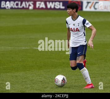 Ashleigh Neville von Tottenham Hotspur Women während des Vitality Women's FA Cup Fünfte Runde zwischen Tottenham Hotspur und Sheffield United am 16.. Mai 2021 im Hive Stadium, Barnett UK (Foto by Action Foto Sport/NurPhoto) Stockfoto