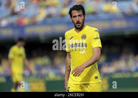 Dani Parejo von Villarreal während des spanischen La Liga-Spiels zwischen dem FC Villarreal und dem FC Sevilla am 17. Mai 2021 im Stadion La Ceramica. (Foto von Jose Miguel Fernandez/NurPhoto) Stockfoto