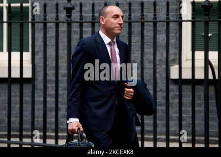 Dan Rosenfield, Stabschef des britischen Premierministers Boris Johnson, geht am 19. Mai 2021 entlang der Downing Street in London, England. (Foto von David Cliff/NurPhoto) Stockfoto