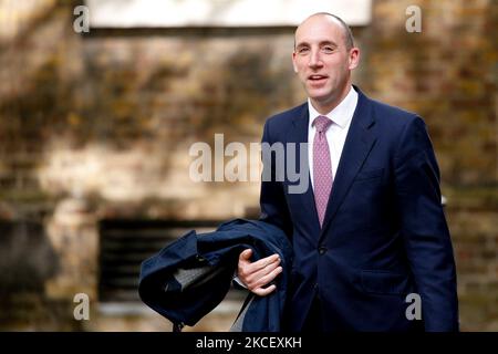 Dan Rosenfield, Stabschef des britischen Premierministers Boris Johnson, geht am 19. Mai 2021 die Downing Street in London, England, entlang. (Foto von David Cliff/NurPhoto) Stockfoto