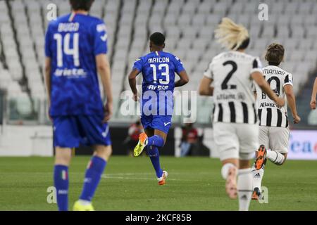 Maicon während des Benefizfußballspiels der Partita Del Cuore im Allianz-Stadion am 25. Mai 2021 in Turin, Italien. (Foto von Massimiliano Ferraro/NurPhoto) Stockfoto