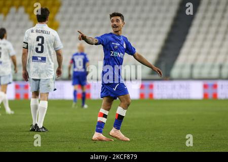 Moreno während des Benefizfußballspiels der Partita Del Cuore im Allianz-Stadion am 25. Mai 2021 in Turin, Italien. (Foto von Massimiliano Ferraro/NurPhoto) Stockfoto