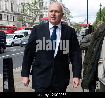 Der ehemalige Vorsitzende der Konservativen, Iain Duncan Smith, MP, wurde am Mittwoch, 26.. Mai 2021 vor dem Houses of Parliament, London, England, gesehen. (Foto von Tejas Sandhu/MI News/NurPhoto) Stockfoto