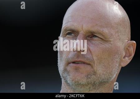 Abgestandener Solbakken-Cheftrainer von Norwegen beim internationalen Freundschaftsspiel zwischen Norwegen und Luxemburg im Estadio La Rosaleda am 2. Juni 2021 in Malaga, Spanien. (Foto von Jose Breton/Pics Action/NurPhoto) Stockfoto