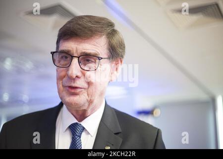 Krzysztof Maminski neuer Vorsitzender des Internationalen Eisenbahnverbands UIC, gesehen am 8. Juli 2021 in Warschau. (Foto von Maciej Luczniewski/NurPhoto) Stockfoto