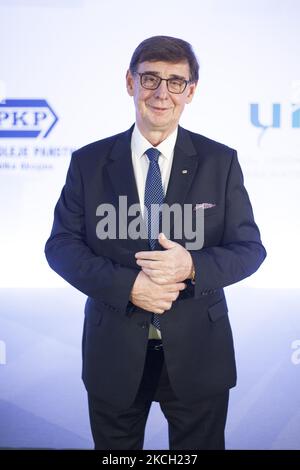 Krzysztof Maminski neuer Vorsitzender des Internationalen Eisenbahnverbands UIC, gesehen am 8. Juli 2021 in Warschau. (Foto von Maciej Luczniewski/NurPhoto) Stockfoto