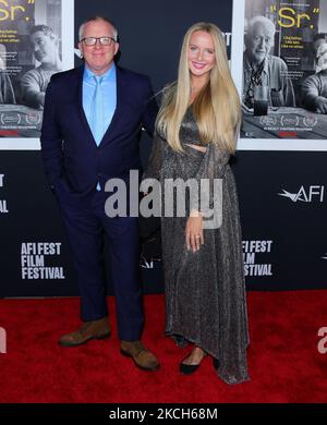 Hollywood, USA. 04.. November 2022. Anthony Michael Hall, Lucia Oskerova trifft am Freitag, den 4. November 2022, auf dem AFI FEST des Roten Teppichs der SR. Im TCL Chinese Theatre in Hollywood, CA, ein. (Foto: Juan Pablo Rico/Sipa USA) Quelle: SIPA USA/Alamy Live News Stockfoto