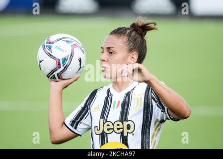 Lisa Boattin verlängert ihren Vertrag mit Juventus Women bis zum 2023, in Turin am 16. Juli 2021. (Foto von Alberto Gandolfo/NurPhoto) Stockfoto