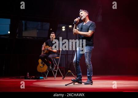 NEK tritt am 16. Juli 2021 in Mailand, Italien, live bei Carroponte auf. (Foto von Alessandro Bremec/NurPhoto) Stockfoto